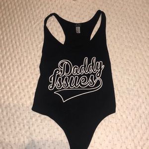 Daddy Issues body suit